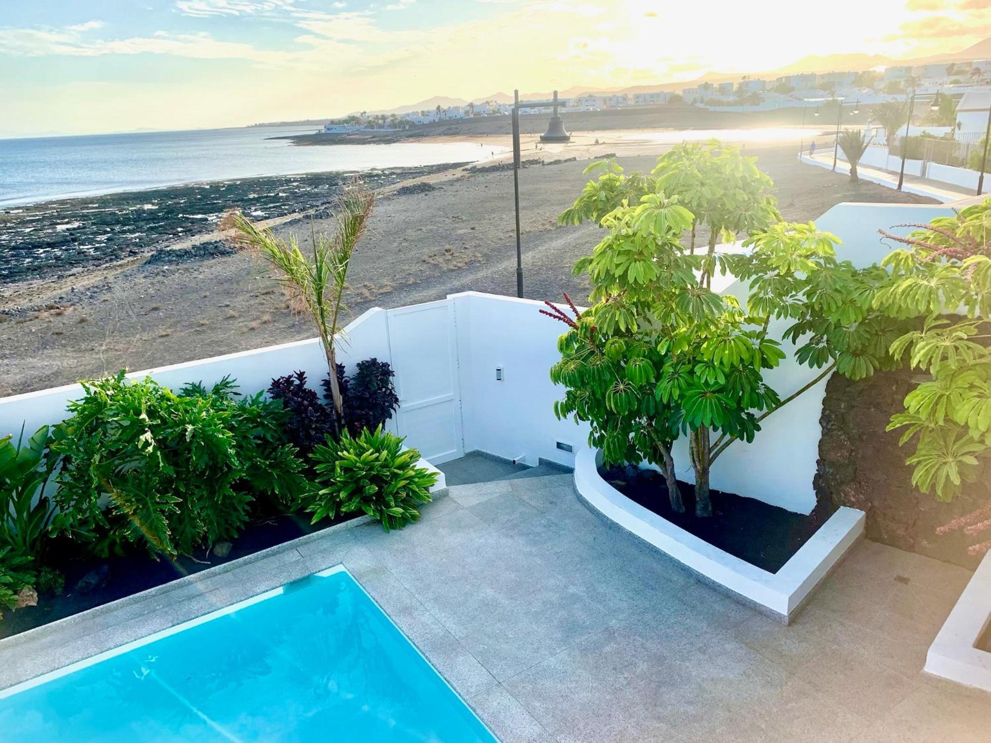 Villa Del Mar Lanzarote - Luxury Beachhouse Arrecife  Bagian luar foto